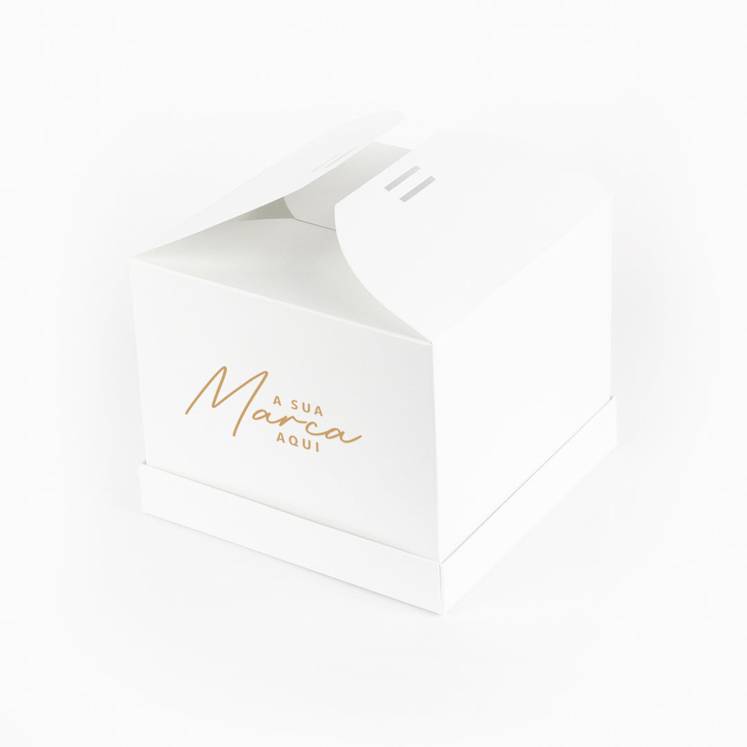Caixa Presente para mini bolo / bentô cake - Personalizada - Pack 20uni