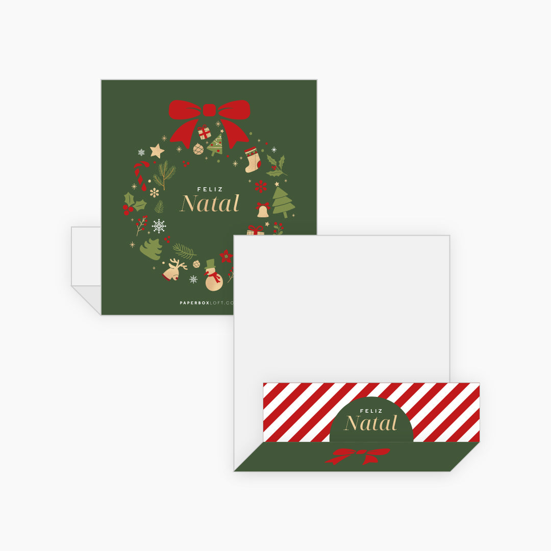 Porta Fatias / Slice Cake - Natal Bondade - Pack 10uni