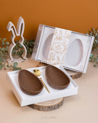 Caixa 2 Ovos 250g - Faixa - Páscoa Essencial - Pack 10uni