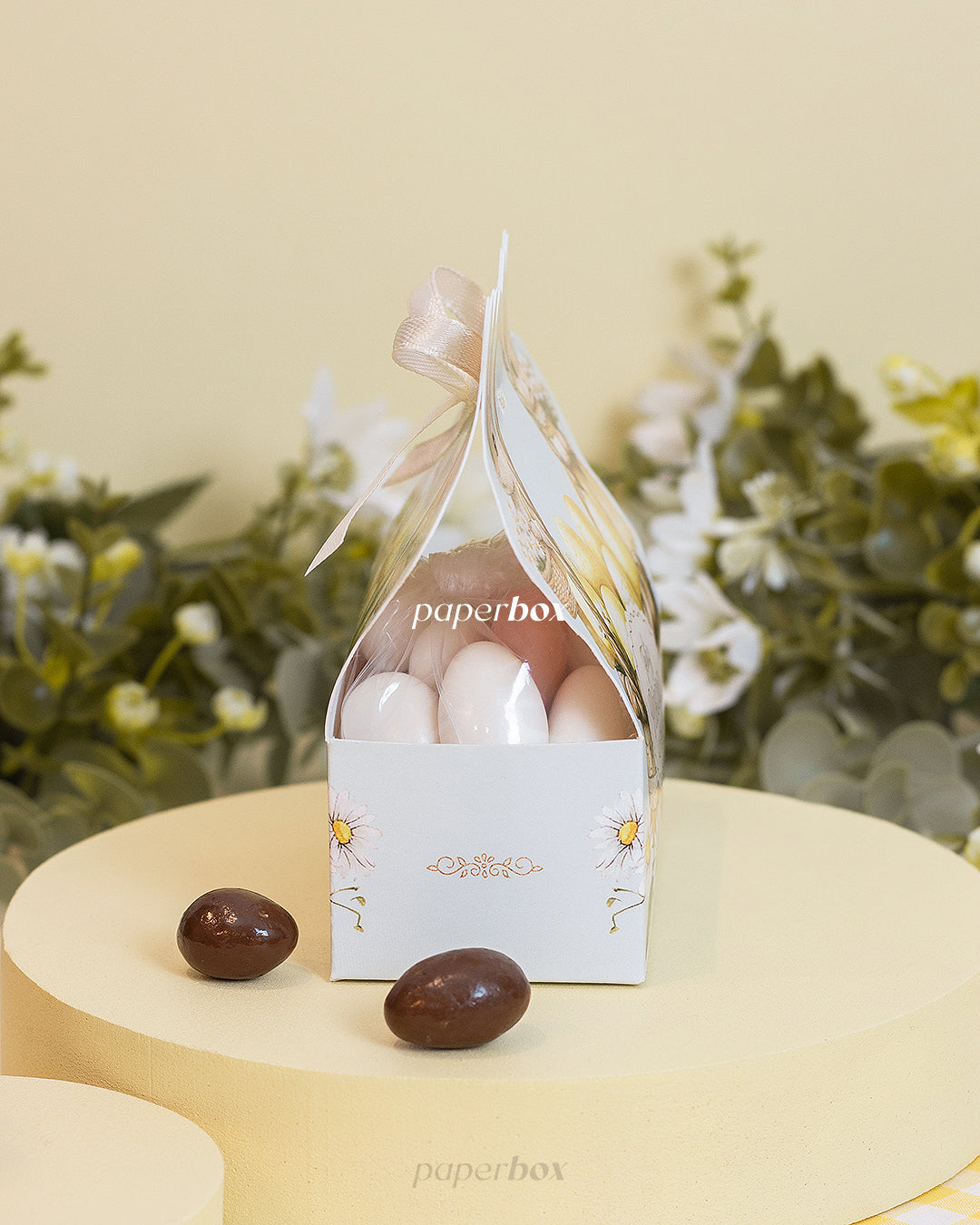 Caixa Lembrança - Páscoa Floral - Pack 10uni