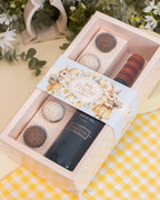 Caixa Garrafa + 5 Brigadeiros - Páscoa Floral - Pack 5uni