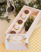 Caixa Garrafa + 5 Brigadeiros - Páscoa Floral - Pack 5uni