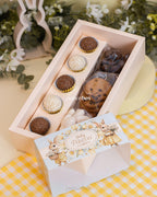 Caixa Garrafa + 5 Brigadeiros - Páscoa Floral - Pack 5uni