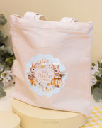 Saco de Pano com Alças - Páscoa Floral - Pack 5uni