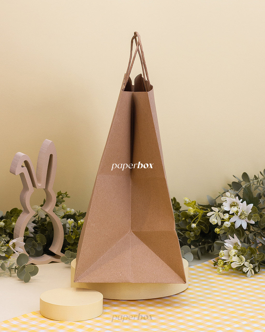 Saco Take Away - Páscoa Floral - Pack 10uni