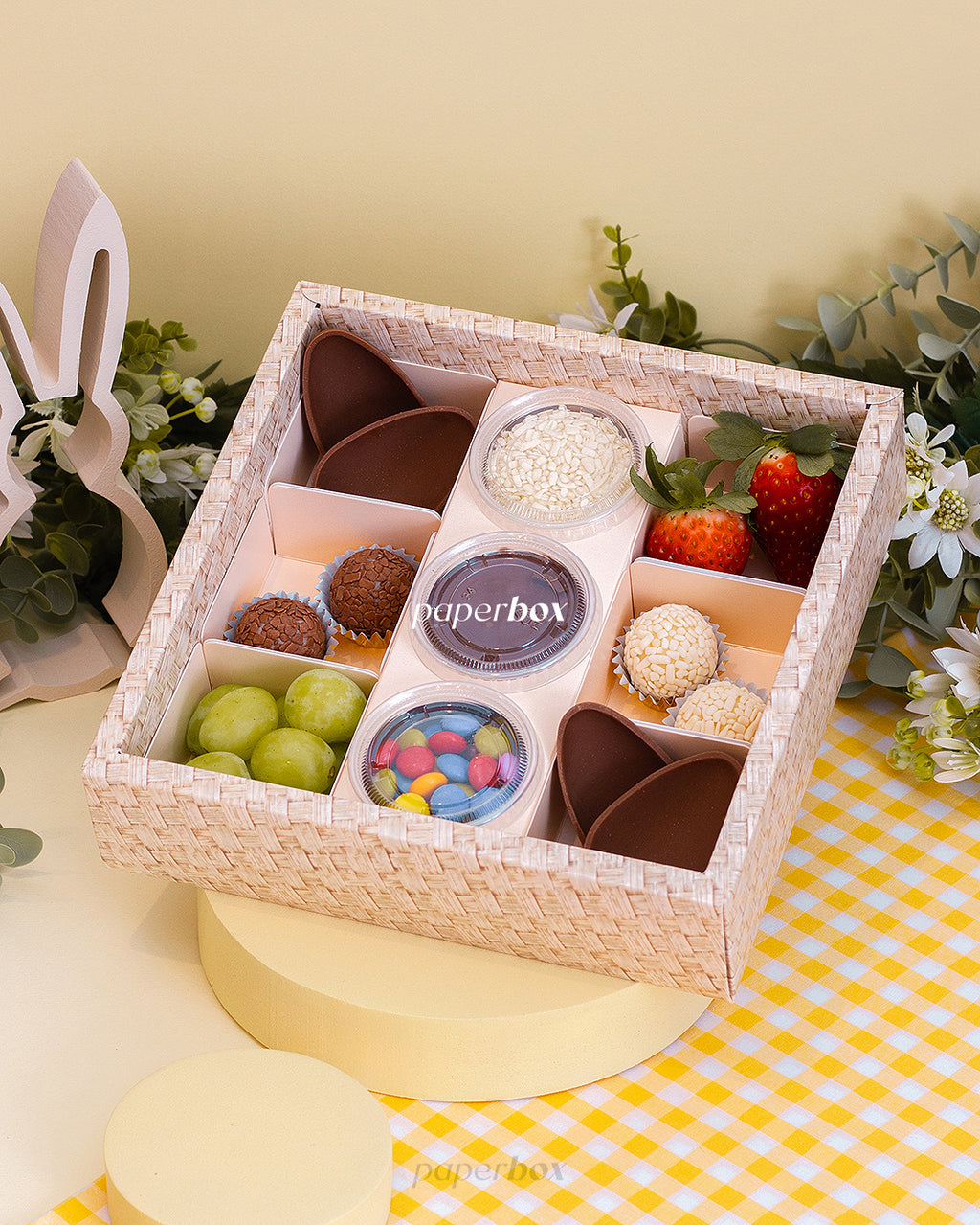 Caixa Degustação - Páscoa Floral - Pack 5uni