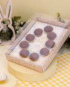 Caixa 9 Doces 'Ovo' - Páscoa Floral - Pack 5uni