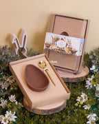 Caixa 1 Ovo 150/250/350g - Faixa - Páscoa Rural Kraft - Pack 10uni