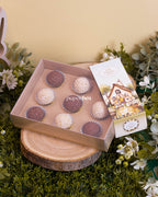 Caixa 9 Doces - Páscoa Rural Kraft - Pack 10uni