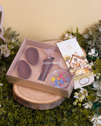 Caixa Mini Kit Confeiteiro - Páscoa Rural Kraft - Pack 5uni