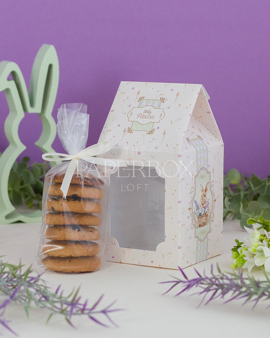 Caixa Trapézio - Páscoa - Linha Coelho - Pack 10uni