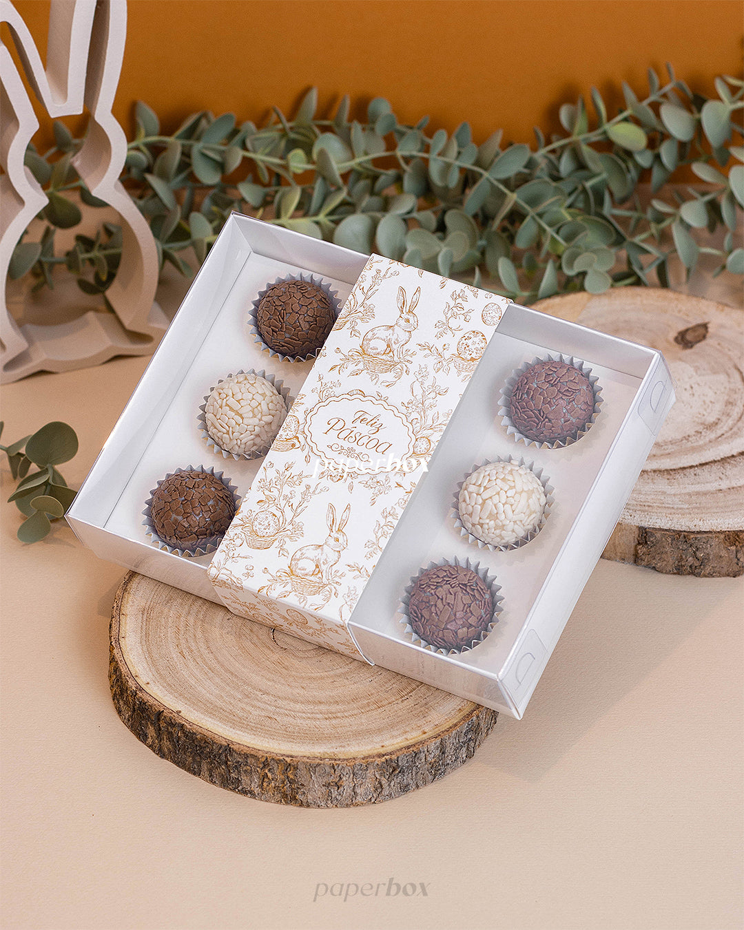 Caixa 9 Doces - Páscoa Essencial - Pack 10uni