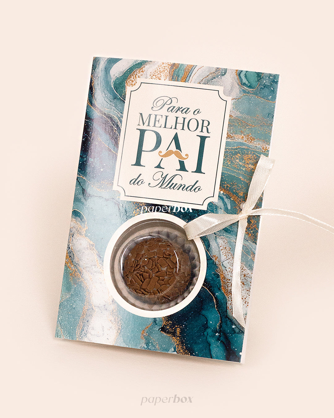 Blister - 1 Doce - Melhor Pai - Pack 5uni