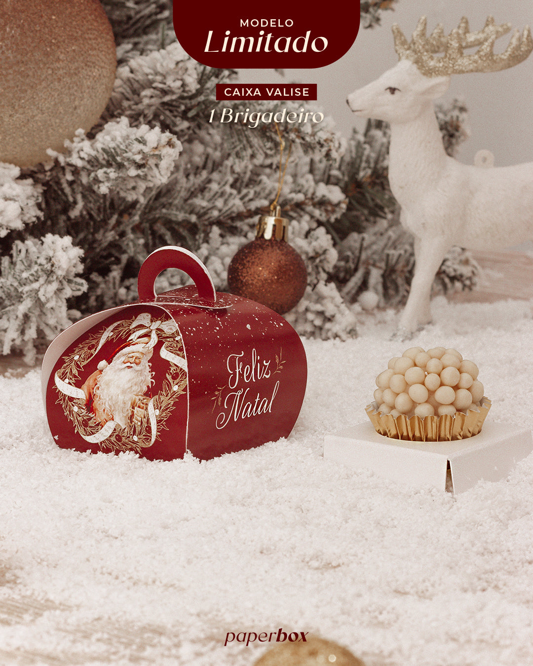 Caixa Valise - Natal Noel - Pack 10uni