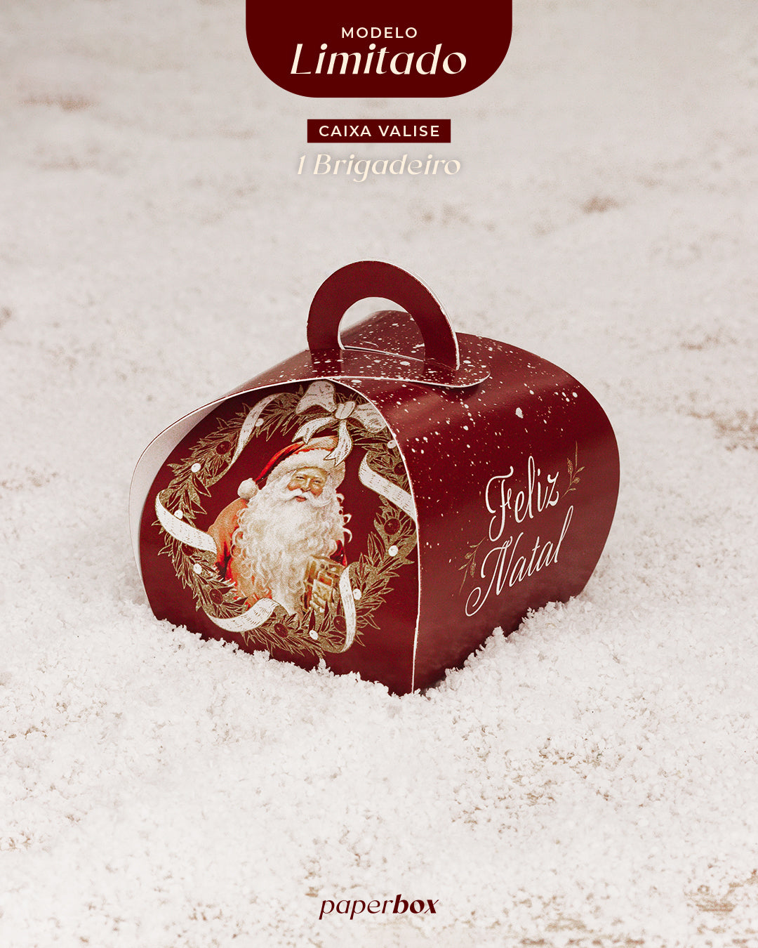 Caixa Valise - Natal Noel - Pack 10uni