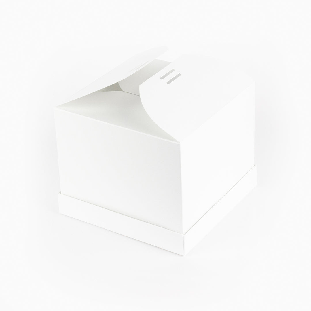 Caixa Presente para mini bolo / bentô cake - Branca - Pack 10uni