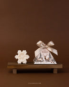 Vela Floco de Natal - Cera de Soja