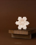 Vela Floco de Natal - Cera de Soja