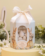 Caixa Ovo em Pé 100/150g - Páscoa Floral - Pack 5uni