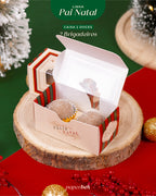 Caixa 2 Doces - Pai Natal - Pack 10uni