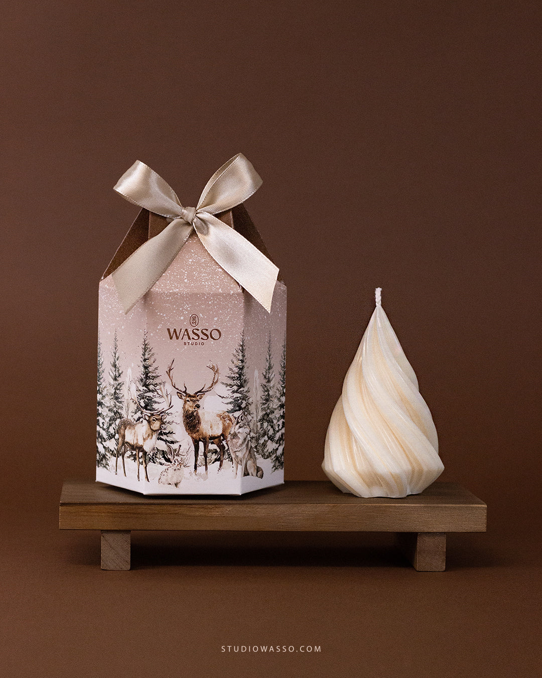 Vela Pinheiro de Natal - Cera de Soja