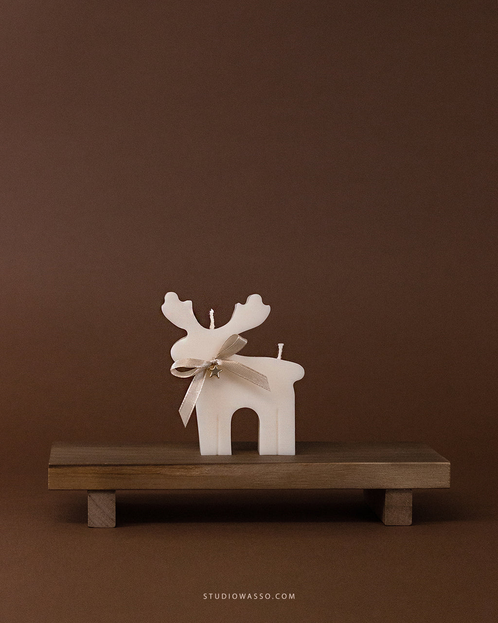 Vela Rena de Natal - Cera de Soja