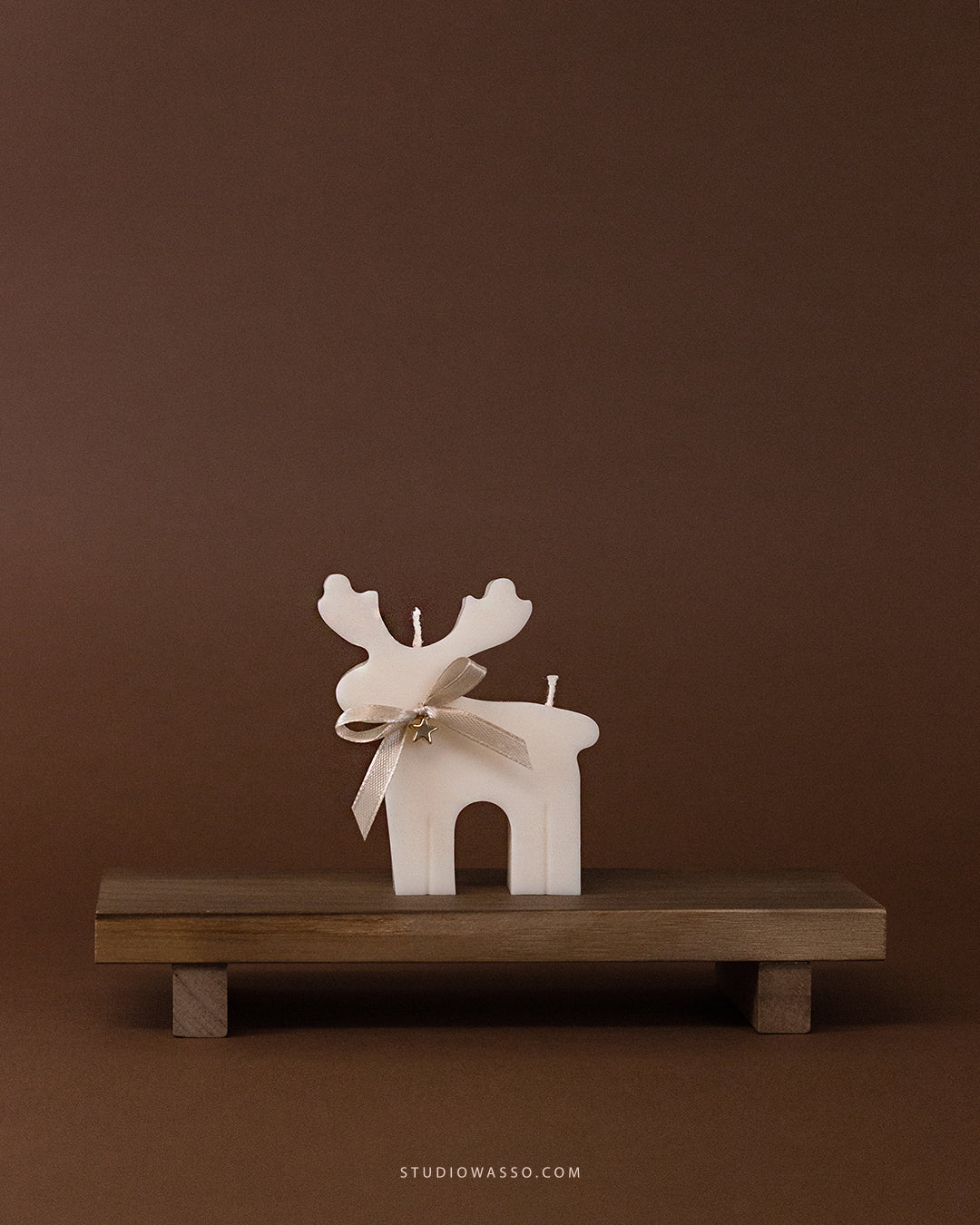 Vela Rena de Natal - Cera de Soja