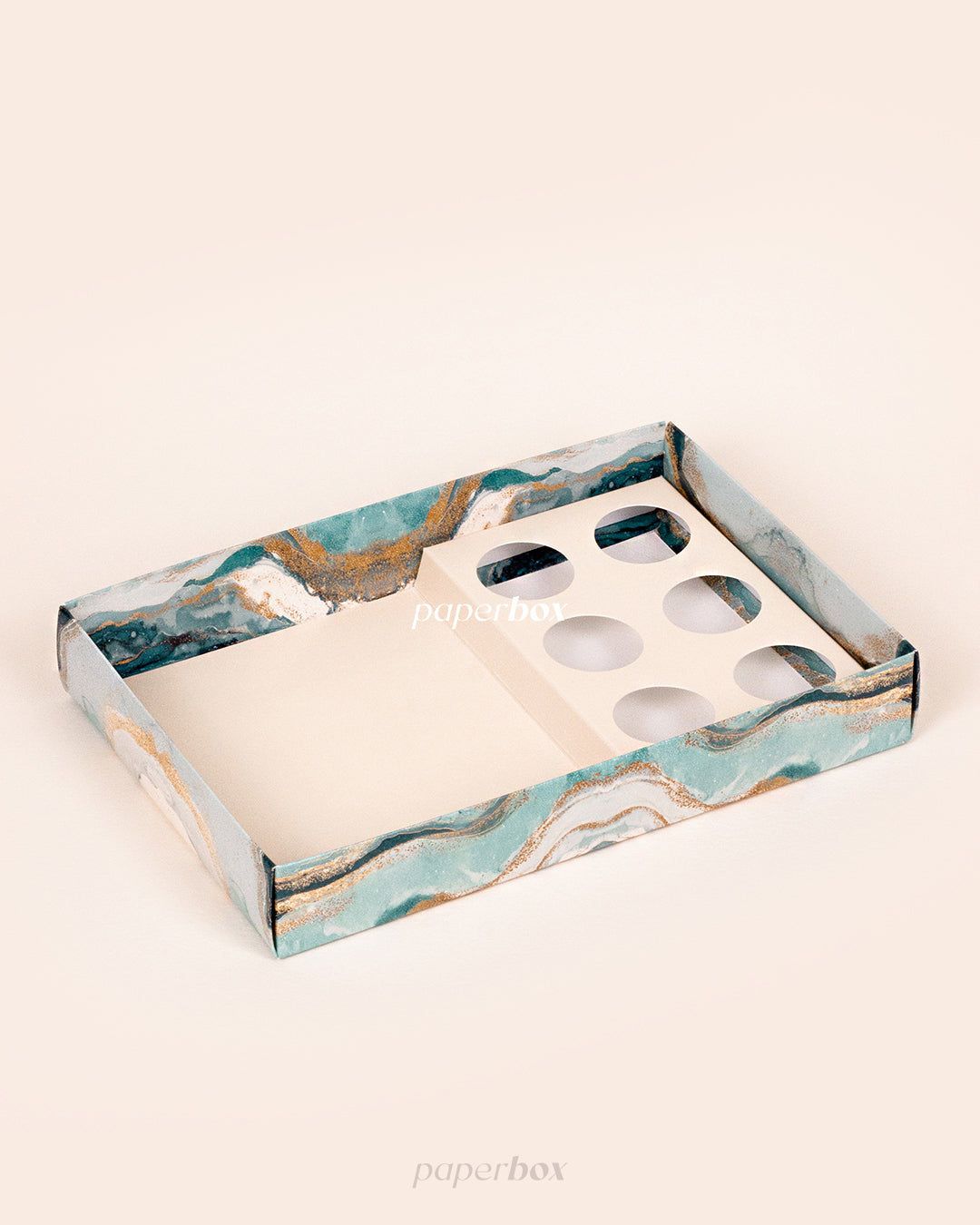 Caixa Mini Bolo + 6 Doces - Melhor Pai - Pack 5uni